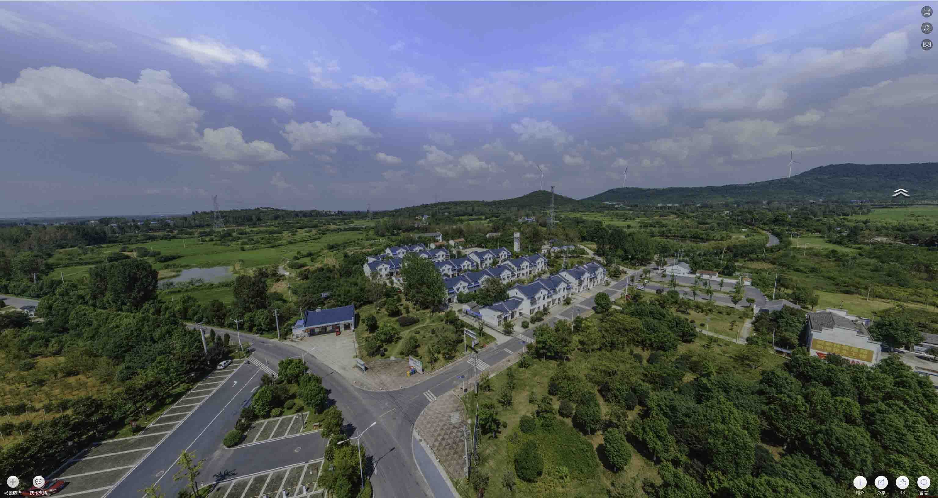 团风360全景拍摄：记录生活每一刻的完整视角——在手绘地图中的创意应用